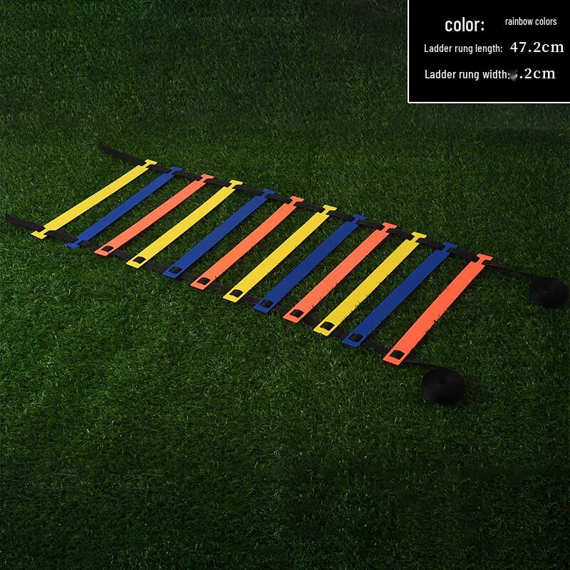 Nai Duo 10m 20-Section Rainbow Agility Ladder
Nai Duo 10m 20-Section Rainbow Agility Ladder