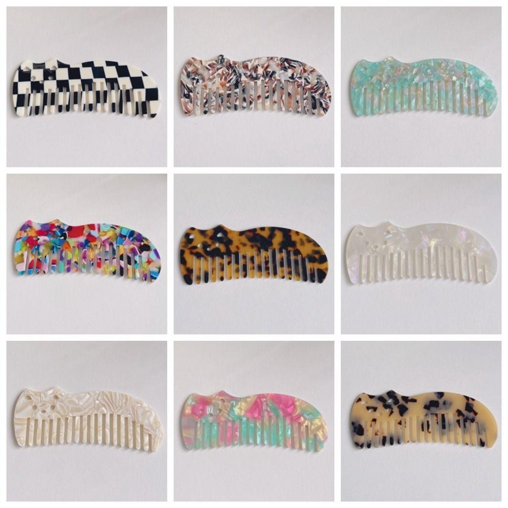 Корейская массажная щетка для волос с милым котом, цветная парикмахерская расческа для волос из ацетата для женщин 3
Корейская массажная щетка для волос с милым котом, цветная парикмахерская расческа для волос из ацетата для женщин 3