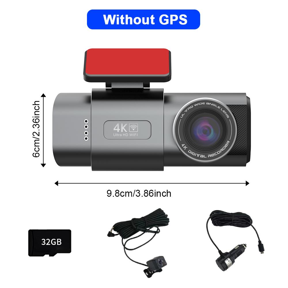 Подвійний об єктив Dash Cam 4K 2160P WiFi Автомобільний відеореєстратор Dash Cam Camera GPS Parking Monitor APP Control Відеореєстратор водіння автомобіля для всіх автомобілів
Подвійний об єктив Dash Cam 4K 2160P WiFi Автомобільний відеореєстратор Dash Cam Camera GPS Parking Monitor APP Control Відеореєстратор водіння автомобіля для всіх автомобілів