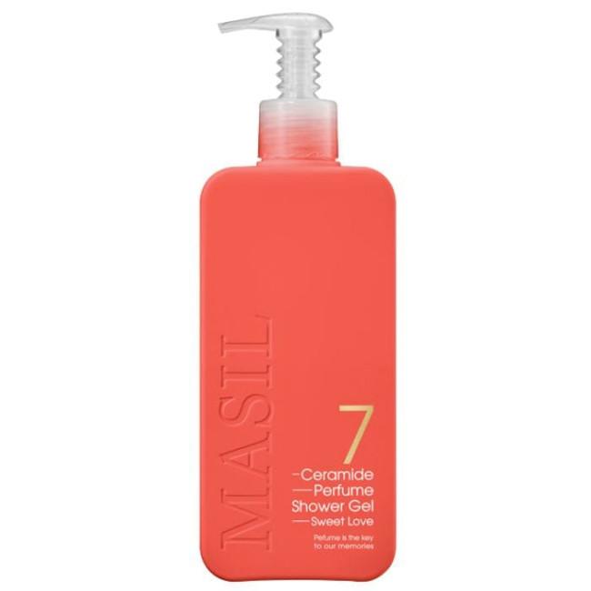 MASIL 7 CERAMIDE PERFUME SHOWER GEL SWEET LOVE Парфюмированный гель для душа с керамидами и ароматом ириса
MASIL 7 CERAMIDE PERFUME SHOWER GEL SWEET LOVE Парфюмированный гель для душа с керамидами и ароматом ириса
