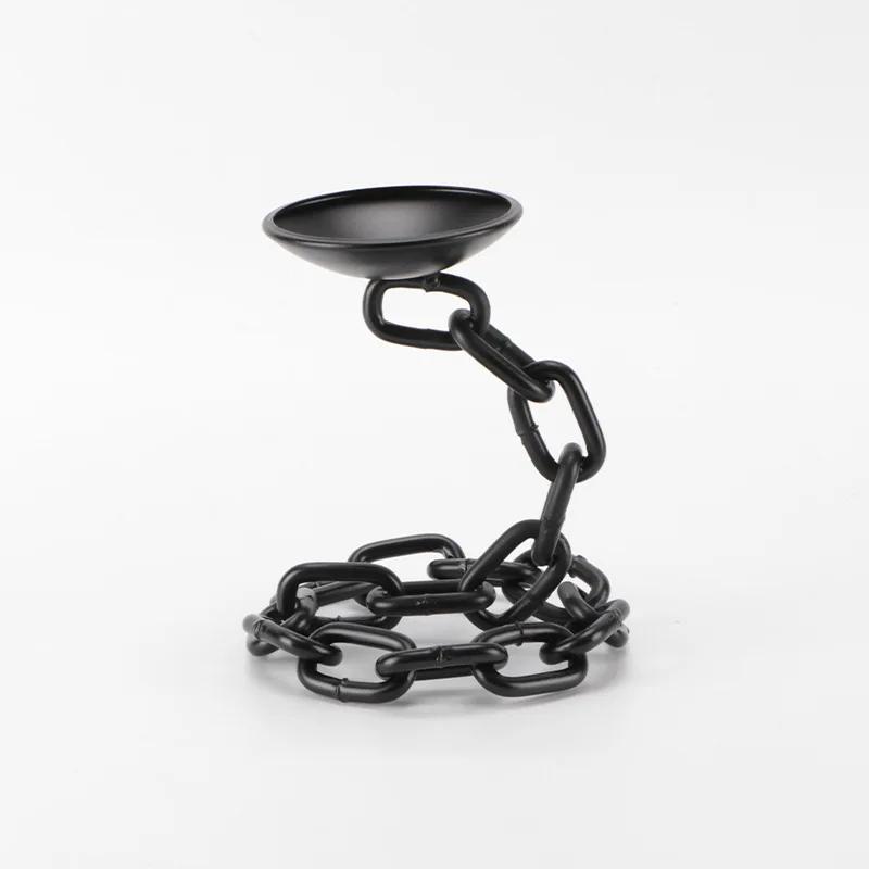 Vintage Black Iron Chain Metal Candlestick, Desktop Decoration Ornaments, Wedding Centers for Tables Candlestick, Home Decor
Vintage Black Iron Chain Metal Candlestick, Desktop Decoration Ornaments, Wedding Centers for Tables Candlestick, Home Decor