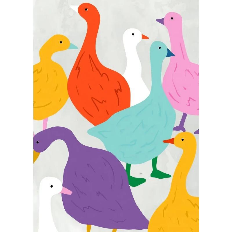 Cute Goose Wall Poster Canvas Printing Fashionable Aesthetics Natural Canvas Decoration Gifts Popular Room Home Villa Decoration 21X30CMNo Framed
Cute Goose Wall Poster Canvas Printing Fashionable Aesthetics Natural Canvas Decoration Gifts Popular Room Home Villa Decoration 21X30CMNo Framed