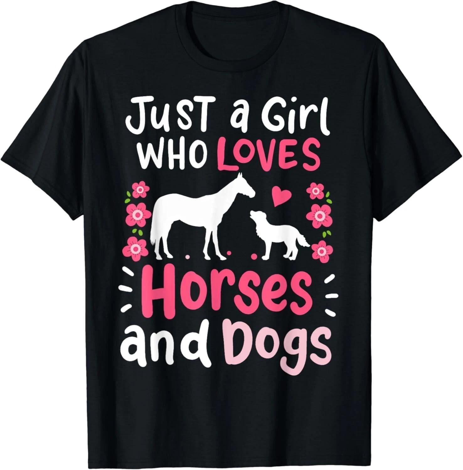 Horse Just a Girl Who Loves Horses and Dogs Funny Gifts Gift Unisex T-Shirt L
Horse Just a Girl Who Loves Horses and Dogs Funny Gifts Gift Unisex T-Shirt L