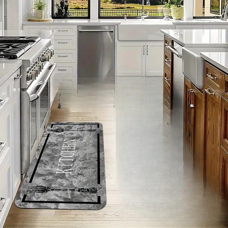 Коврик для пола на кухню 50*80 см, коврик для пола с принтом серого узора посуды, толстый и износостойкий, подходит для кухни, балкона и украшения дома 40 * 60cm [crystal velvet
Коврик для пола на кухню 50*80 см, коврик для пола с принтом серого узора посуды, толстый и износостойкий, подходит для кухни, балкона и украшения дома 40 * 60cm [crystal velvet