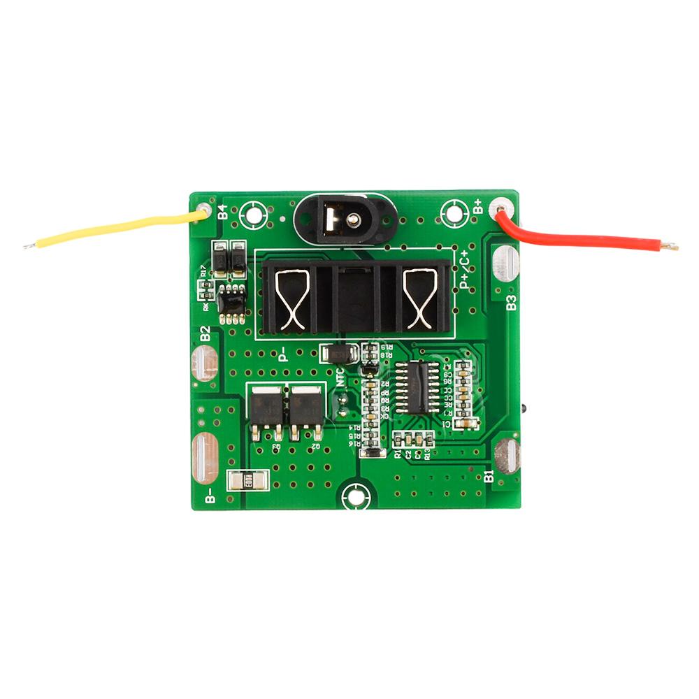 BMS 5S 20A 21V 18650 Li-ion Battery Charge Board NTC Temperature Protection with DC Plug 5S BMS PCM For Electric Tools
BMS 5S 20A 21V 18650 Li-ion Battery Charge Board NTC Temperature Protection with DC Plug 5S BMS PCM For Electric Tools