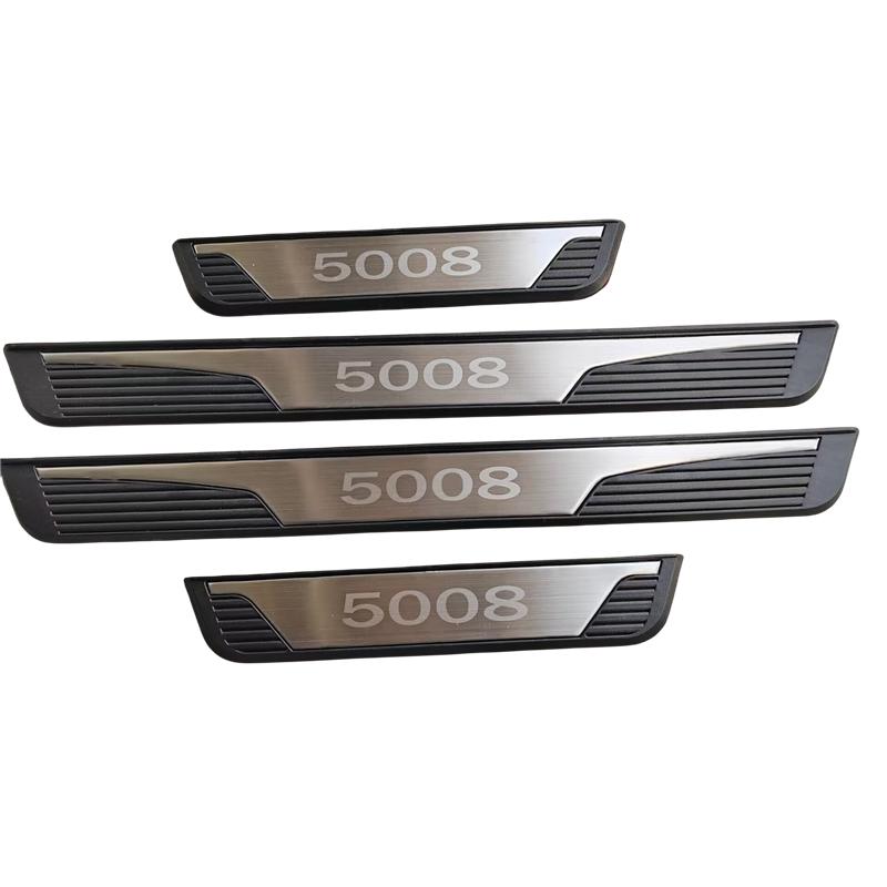 Для Peugeot 3008 2008 4008 5008 2017 Накладки на пороги Модифицированная пластиковая накладка на порог Деталь Аксессуары для интерьера
Для Peugeot 3008 2008 4008 5008 2017 Накладки на пороги Модифицированная пластиковая накладка на порог Деталь Аксессуары для интерьера