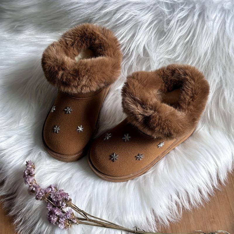 Childrens Simple Snow Print Autumn Winter Warm Boots Girls Thickened Fashion Versatile Flat Anti Slip Snow Boots Cute Princess Flats 37 темно-коричневого
Childrens Simple Snow Print Autumn Winter Warm Boots Girls Thickened Fashion Versatile Flat Anti Slip Snow Boots Cute Princess Flats 37 темно-коричневого