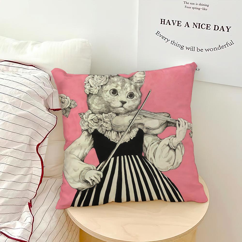 Cute vintage retro Cartoon cat Fashion Brand soft pillowcase Sofa Home Living Room bedside Decor pillow cover Gift Party hogar 40X40cm
Cute vintage retro Cartoon cat Fashion Brand soft pillowcase Sofa Home Living Room bedside Decor pillow cover Gift Party hogar 40X40cm