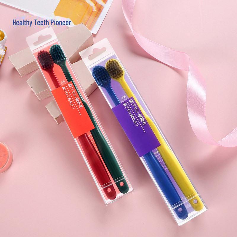 Набор зубных щеток премиум-класса с мягкой щетиной для взрослых и пар, две упаковки — ультратонкие щетинки в семейном наборе, бесплатная доставка 2 pieces
Набор зубных щеток премиум-класса с мягкой щетиной для взрослых и пар, две упаковки — ультратонкие щетинки в семейном наборе, бесплатная доставка 2 pieces