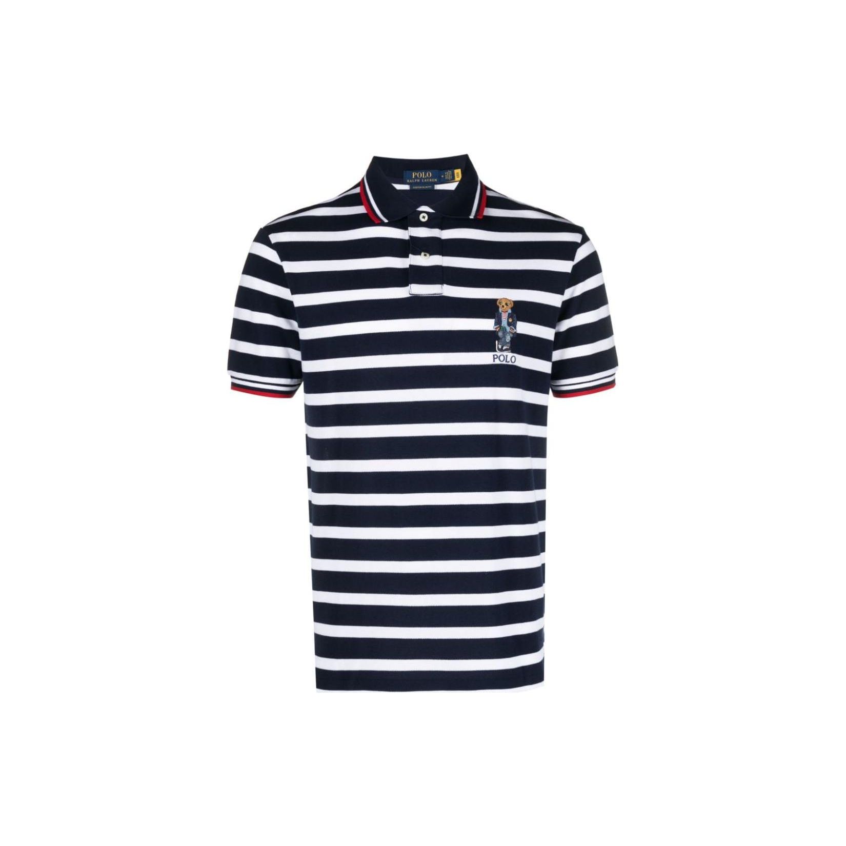Polo Ralph Lauren Logo Embroidered Striped Short Sleeve Polo Shirt Men tops Blue 710909720001 M
Polo Ralph Lauren Logo Embroidered Striped Short Sleeve Polo Shirt Men tops Blue 710909720001 M