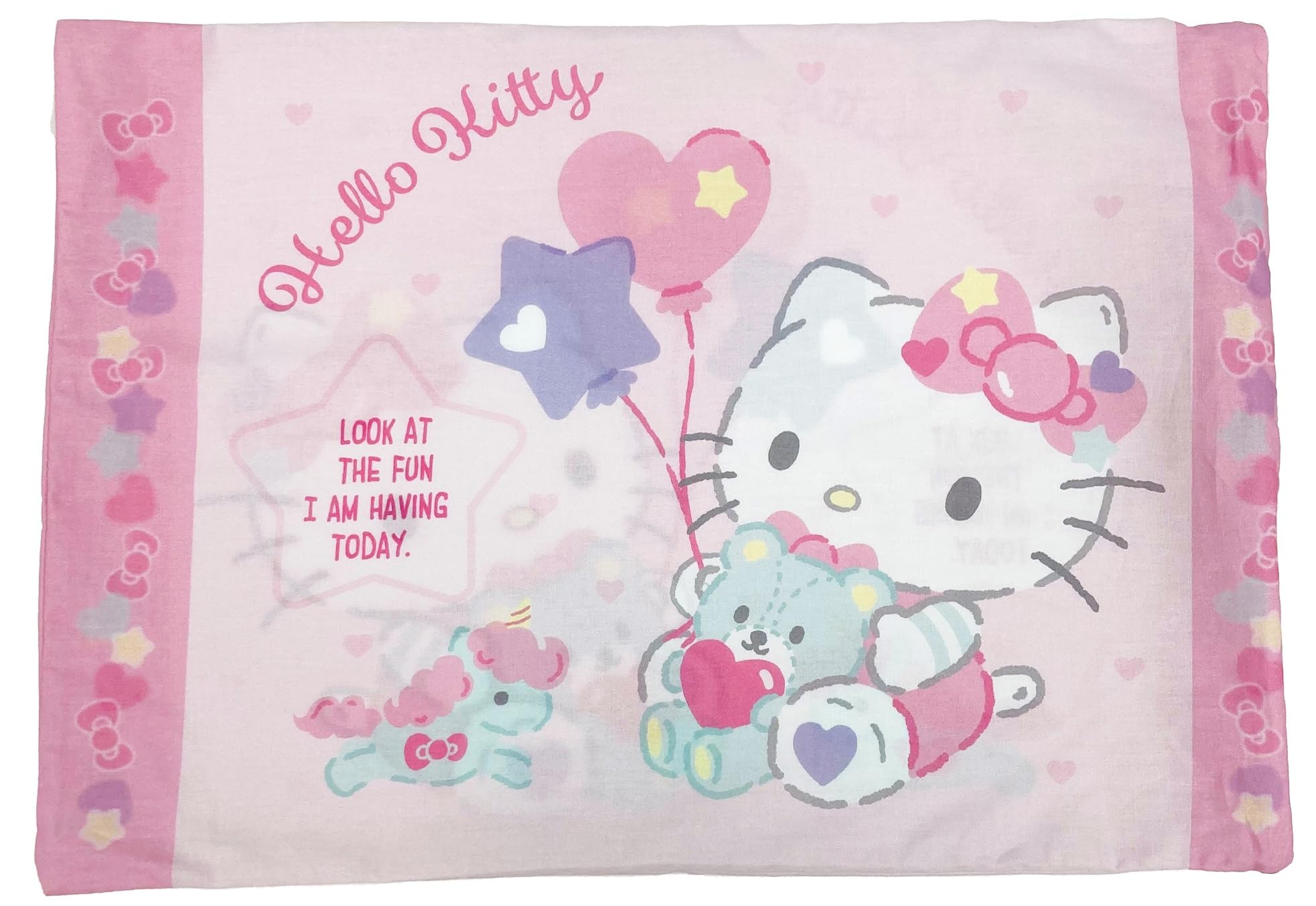 MORIPiLO Наволочка Morishita Sanrio Hello Kitty 40x30 см, моющаяся, SANRIO Character Goods, розовая 4621225, детская, прибл.
MORIPiLO Наволочка Morishita Sanrio Hello Kitty 40x30 см, моющаяся, SANRIO Character Goods, розовая 4621225, детская, прибл.