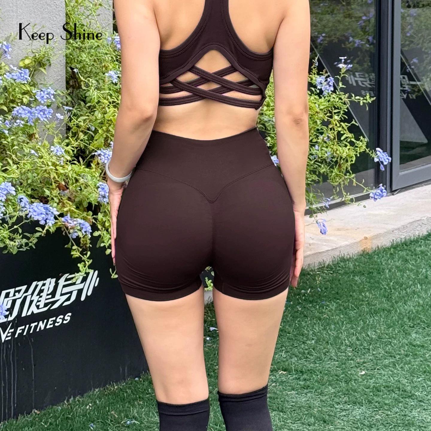 Peach-Lift Sports Shorts: Women s Butt-Lifting Yoga Pants, Elastic Fitness Wear, Summer Cycling Capris M
Peach-Lift Sports Shorts: Women s Butt-Lifting Yoga Pants, Elastic Fitness Wear, Summer Cycling Capris M