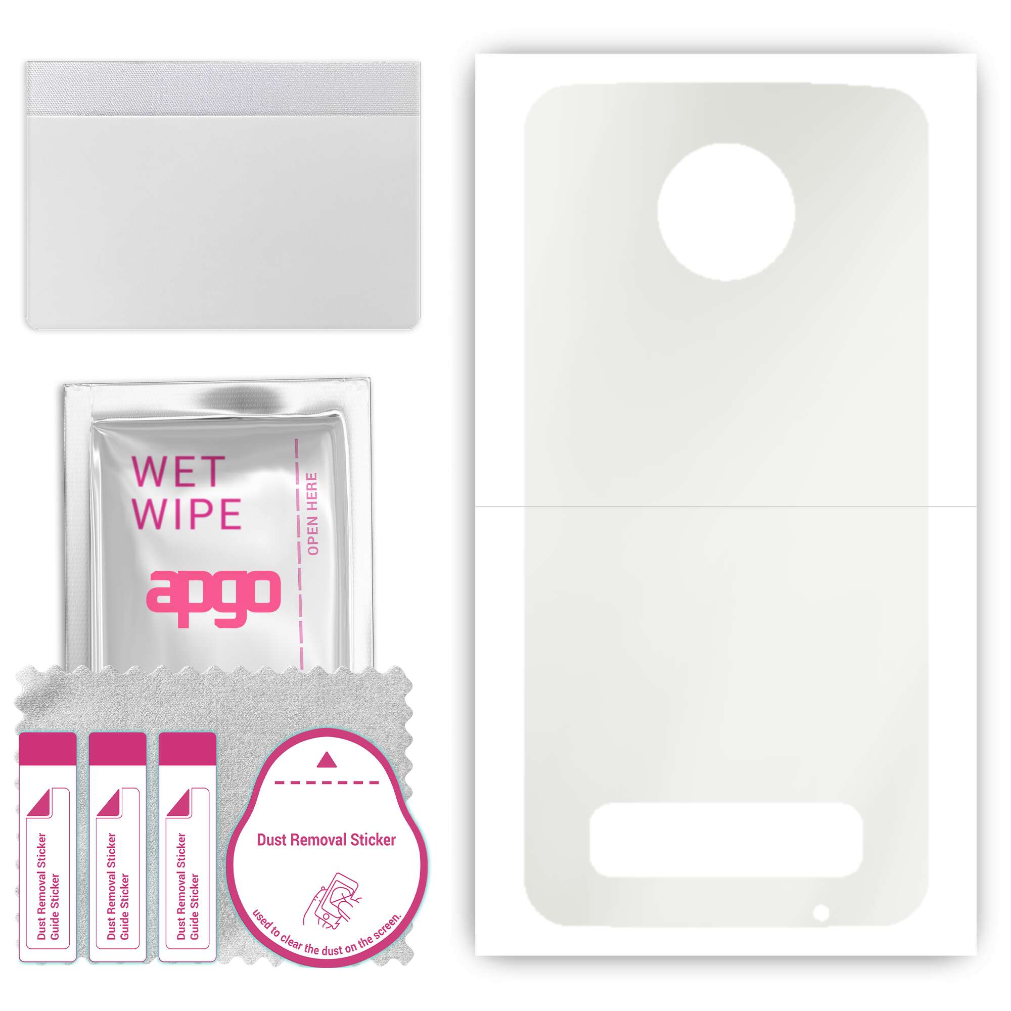 apgo MATTE Protective Skin Sticker для задньої панелі, сумісної з Motorola Moto Z3 Play, Wrap Film, Hydrogel Film, гнучкий, м’який ТПУ з позиціонуванням l
apgo MATTE Protective Skin Sticker для задньої панелі, сумісної з Motorola Moto Z3 Play, Wrap Film, Hydrogel Film, гнучкий, м’який ТПУ з позиціонуванням l