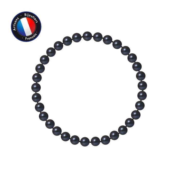 Bracelet - PERLINEA - Véritable Perle de Culture d Eau Douce 5-6 mm - Noir - Élastique Haute Résistance - 18 cm
Bracelet - PERLINEA - Véritable Perle de Culture d Eau Douce 5-6 mm - Noir - Élastique Haute Résistance - 18 cm
