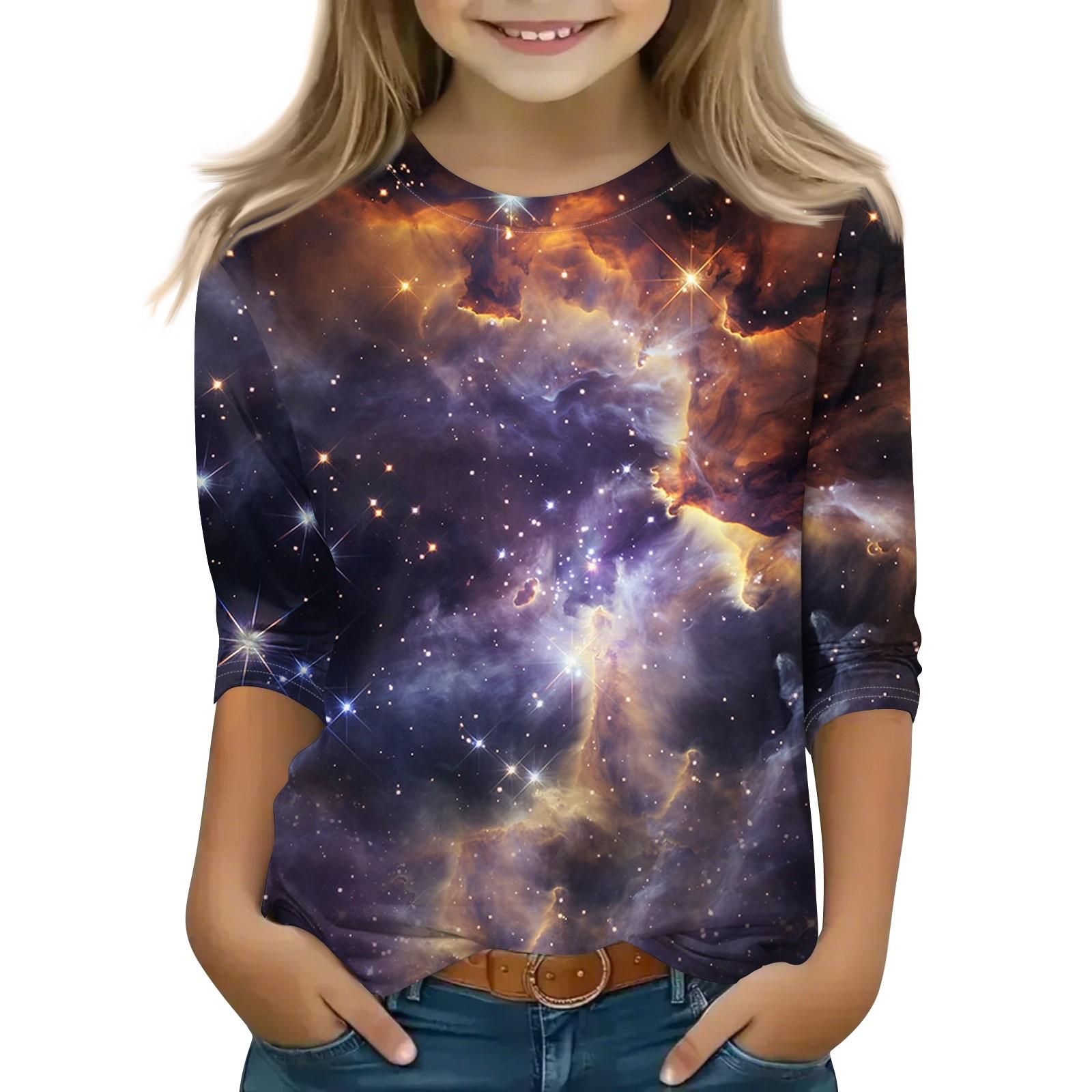 Топы с принтом для девочек 5-16 лет с круглым вырезом и рукавами 3/4 Футболки Модные топы Наряды Футболки 160 шафрановый
Топы с принтом для девочек 5-16 лет с круглым вырезом и рукавами 3/4 Футболки Модные топы Наряды Футболки 160 шафрановый