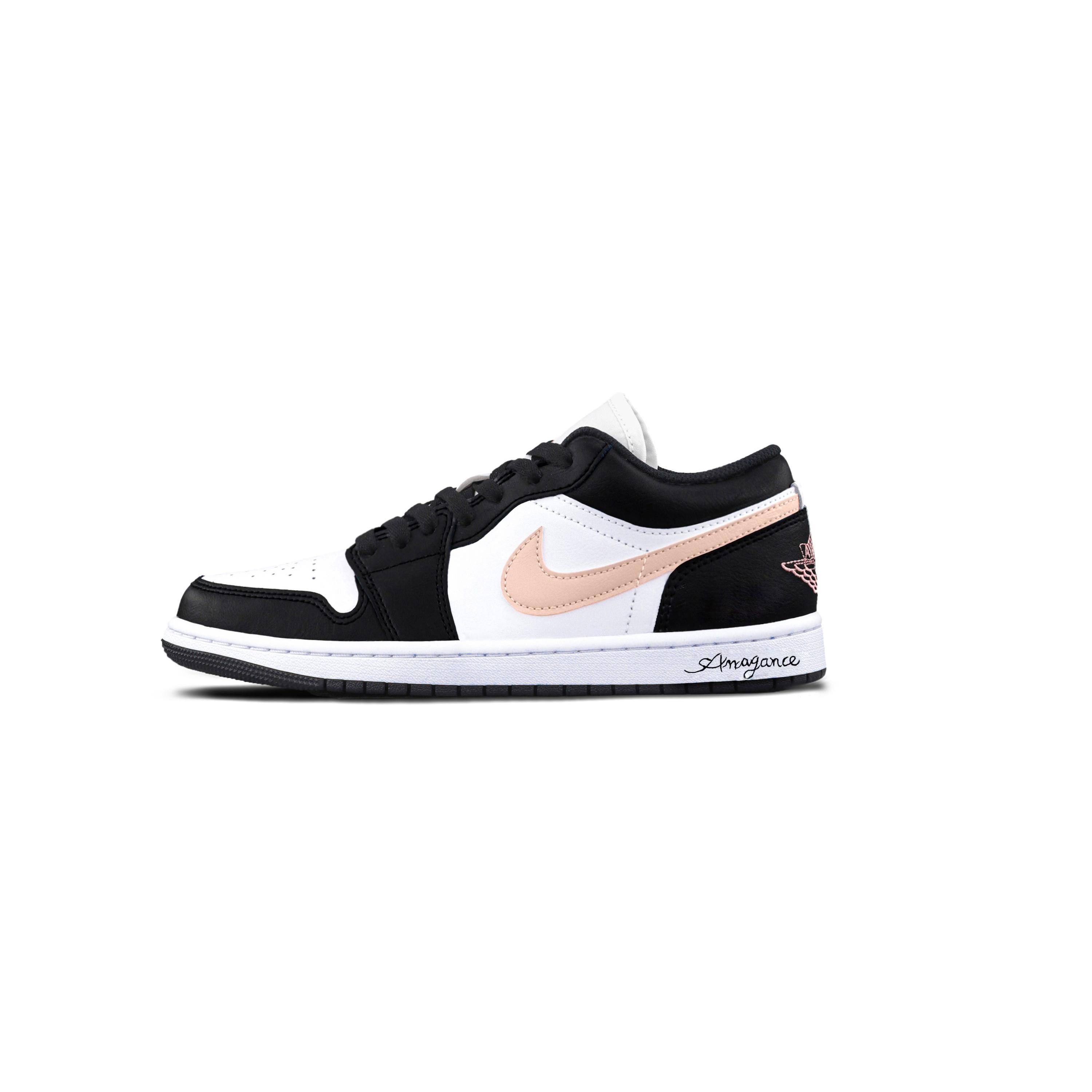 Jordan Air Jordan 1 Vintage Basketball Shoes Unisex Low top Black/Pink 553558-146(Team766-1.0) 45
Jordan Air Jordan 1 Vintage Basketball Shoes Unisex Low top Black/Pink 553558-146(Team766-1.0) 45