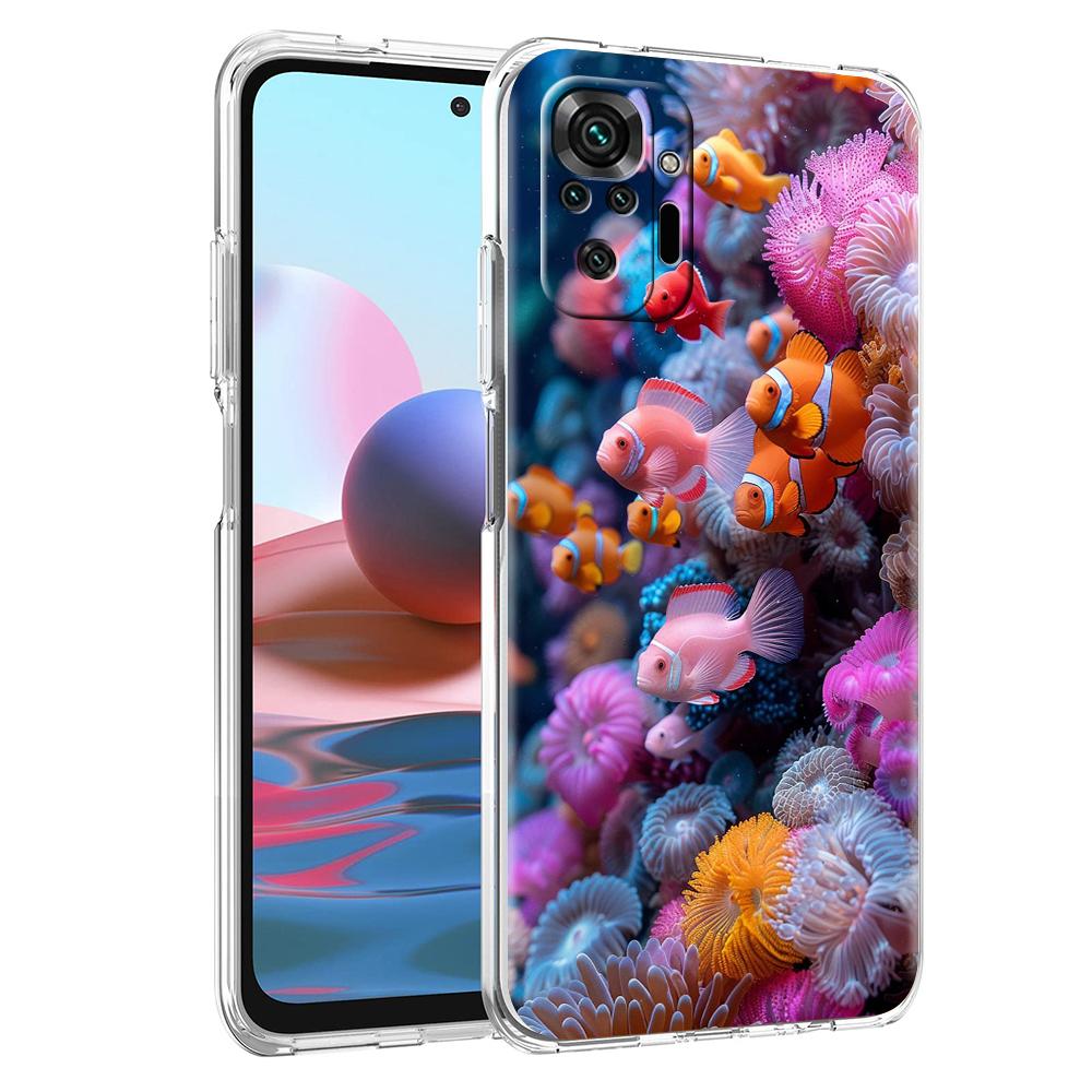 Transparent Phone Case for Redmi 14C 13C 10C 10 9 Note 13 12 11 K50 K40 Plus Pro 4G 5G Soft TPU Cover Ocean Life Theme Pattern for Redmi 9
Transparent Phone Case for Redmi 14C 13C 10C 10 9 Note 13 12 11 K50 K40 Plus Pro 4G 5G Soft TPU Cover Ocean Life Theme Pattern for Redmi 9