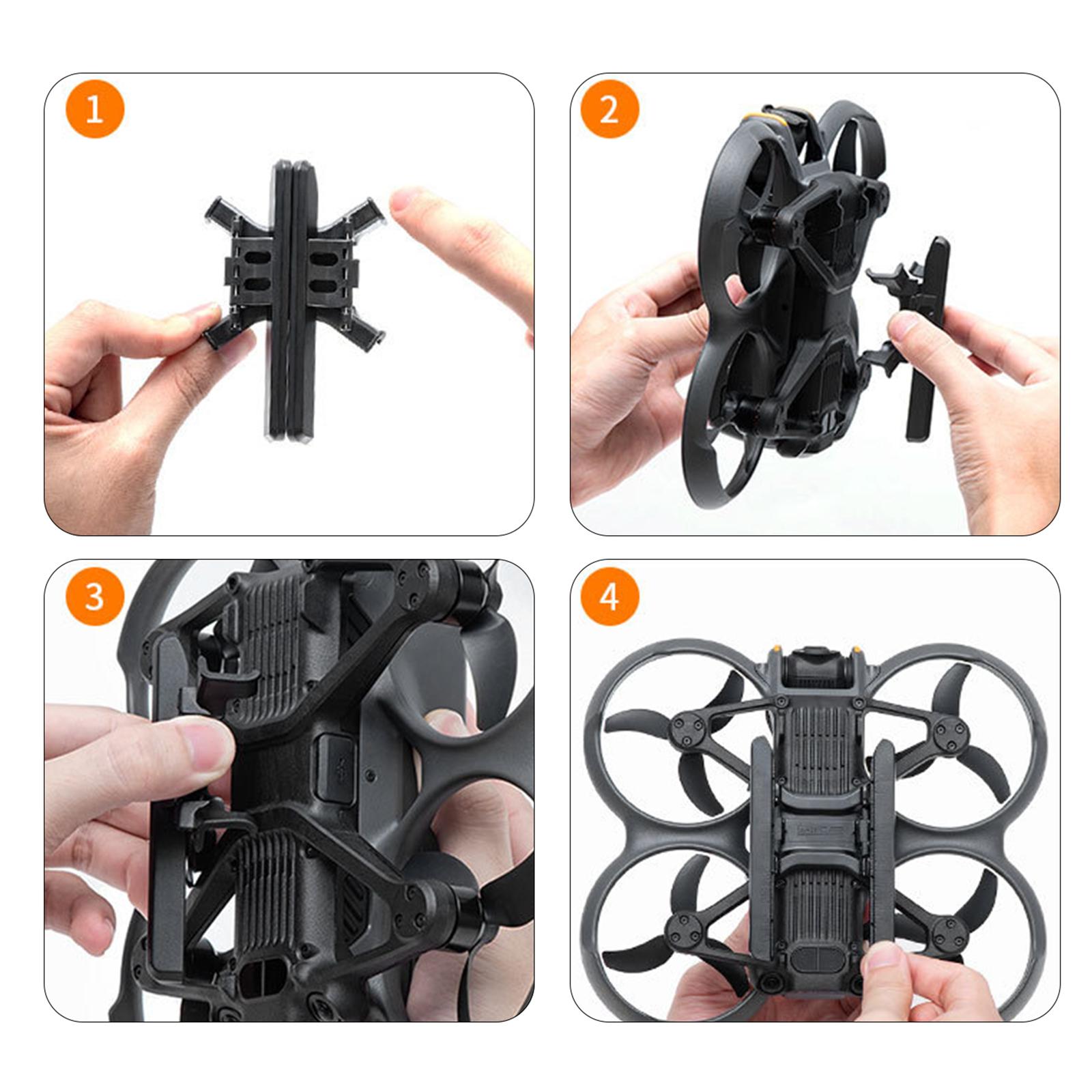 Змінний складний кронштейн шасі з підвищеною ніжкою для ремонту DJI AVATA 2. Легке встановлення та зручне зберігання
Змінний складний кронштейн шасі з підвищеною ніжкою для ремонту DJI AVATA 2. Легке встановлення та зручне зберігання