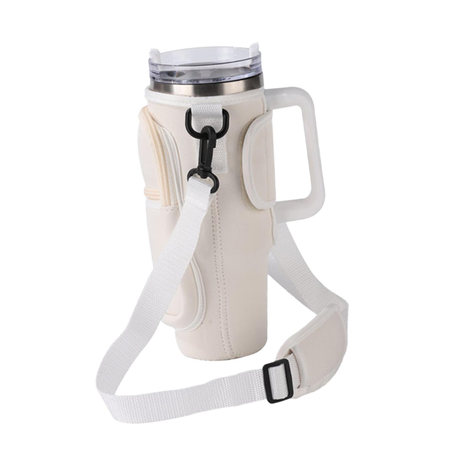 Сумка для бутылки с водой Противоскользящий Портативный Двухслойный Держатель для бутылки с водой с ручкой Подходит для Stanley
Сумка для бутылки с водой Противоскользящий Портативный Двухслойный Держатель для бутылки с водой с ручкой Подходит для Stanley