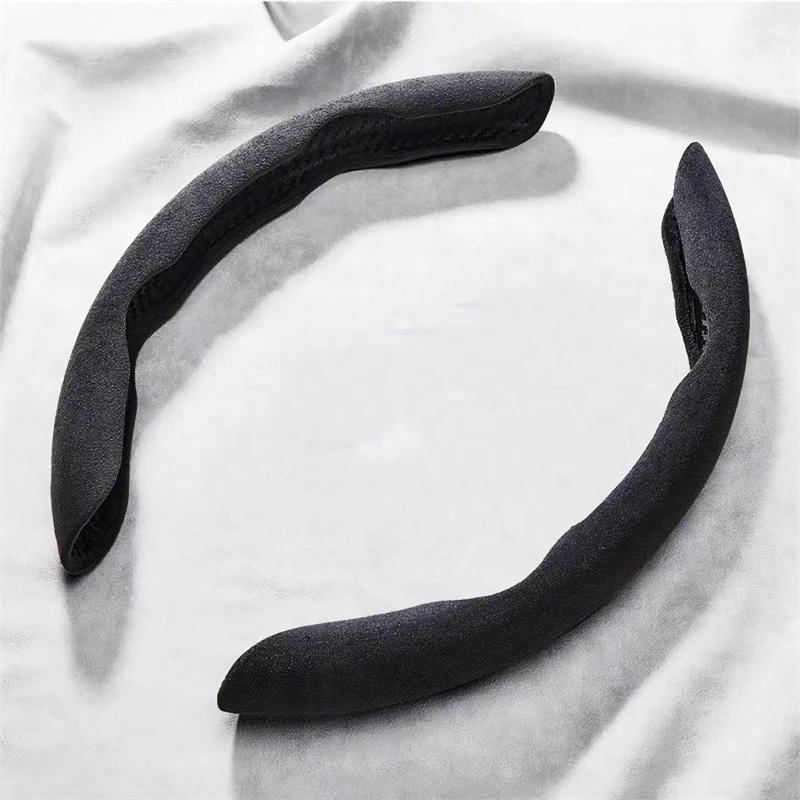 Suede Universal 38CM Car Steering Wheel Booster Cover Non-Slip Auto Interior Steer Protector Decoration Accessories-Brown чорний
Suede Universal 38CM Car Steering Wheel Booster Cover Non-Slip Auto Interior Steer Protector Decoration Accessories-Brown чорний