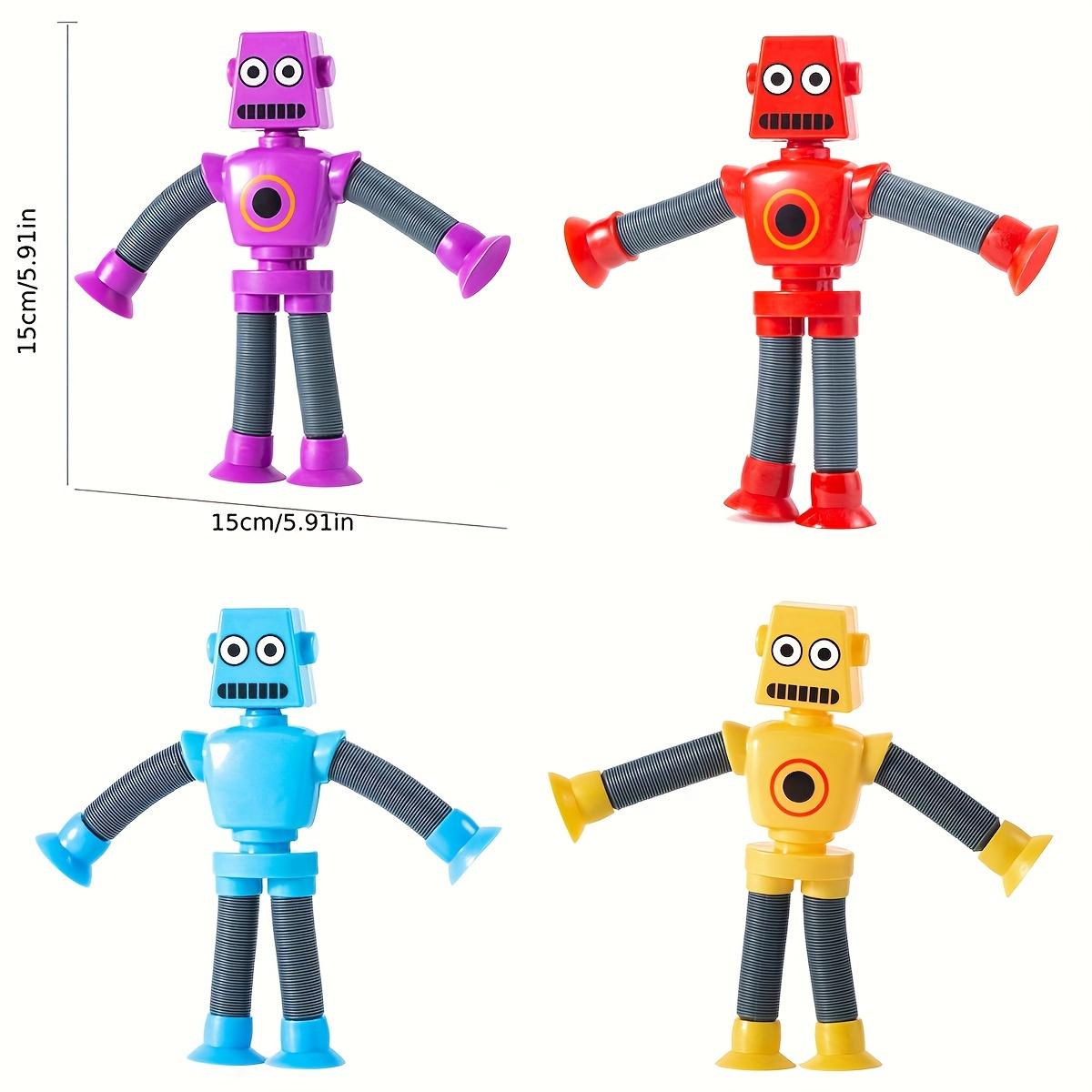 8-Piece Retractable Robot with Suction Cups - Perfect for Halloween and Christmas Gifts, Durable Plastic, Multi-Colored, Stretchable 8 pieces
8-Piece Retractable Robot with Suction Cups - Perfect for Halloween and Christmas Gifts, Durable Plastic, Multi-Colored, Stretchable 8 pieces