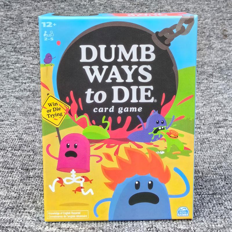 Dumb Ways To Die Плюшевая карточная игра Stupid Ways To Die Party Настольная игра Вирус
Dumb Ways To Die Плюшевая карточная игра Stupid Ways To Die Party Настольная игра Вирус