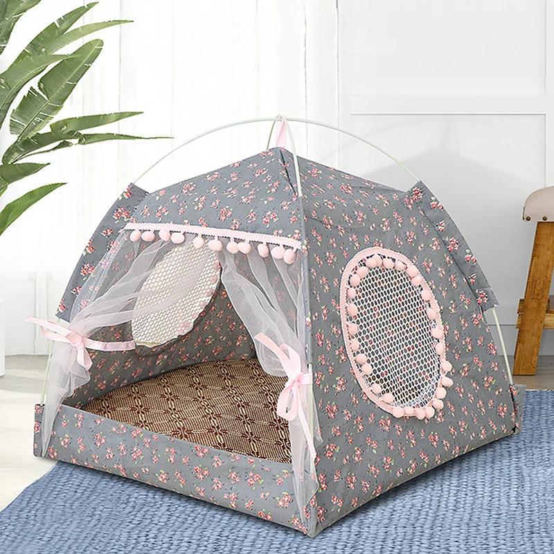Breathable Cat Dog Litter Tent Kennel Foldable Universal Indoor Teepee Pet House Breathable Puppy Tent Bed Dog Supplies S розовый
Breathable Cat Dog Litter Tent Kennel Foldable Universal Indoor Teepee Pet House Breathable Puppy Tent Bed Dog Supplies S розовый