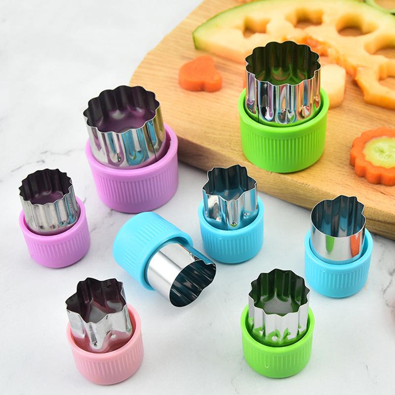 Heart Shape Vegetables Cutter Plastic Handle Cookie Cutters Sandwiches Cutter Stainless Steel Fruit Cutting Die Kitchen Gadgets
Heart Shape Vegetables Cutter Plastic Handle Cookie Cutters Sandwiches Cutter Stainless Steel Fruit Cutting Die Kitchen Gadgets