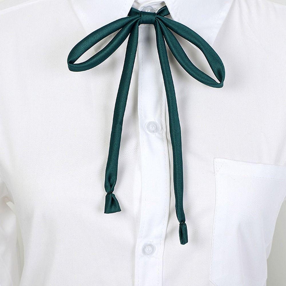 Ribbon Knot Ribbon Tie For Women JK uniform Tie Solid Color Cravat Bow Bow Tie Neck Ties JK Bow Tie темно-синього кольору
Ribbon Knot Ribbon Tie For Women JK uniform Tie Solid Color Cravat Bow Bow Tie Neck Ties JK Bow Tie темно-синього кольору