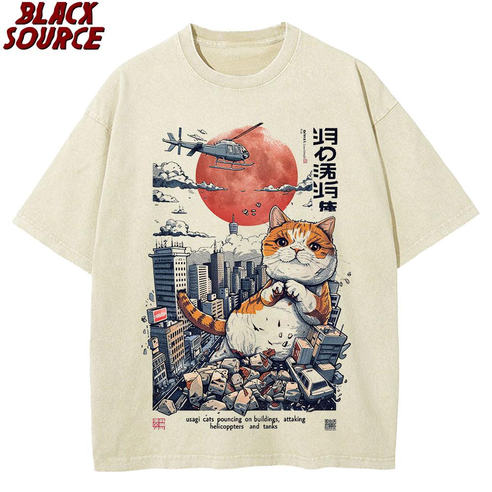 T Mens TShirt Japanese Style Cat Graphic d Print Women Clothing Fashion Casual Short Sleeve Oversized T Shirt Harajuku S
T Mens TShirt Japanese Style Cat Graphic d Print Women Clothing Fashion Casual Short Sleeve Oversized T Shirt Harajuku S