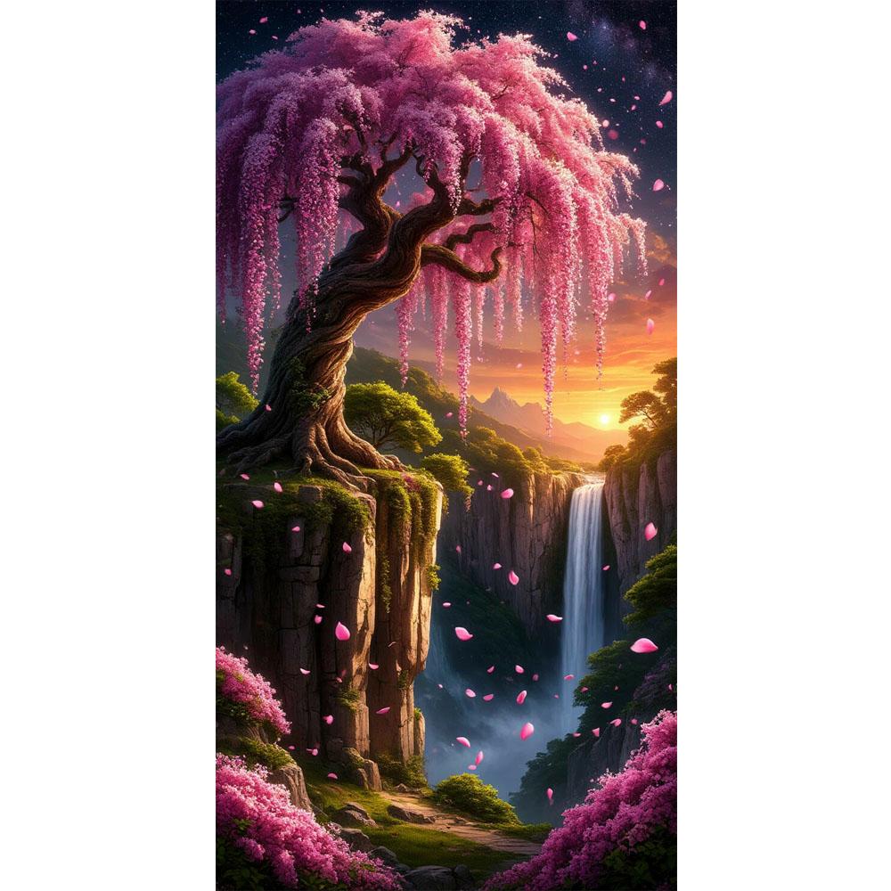 Большой размер Мозаика Сделай сам Полные наборы для рисования бриллиантами Искусство Фантастическое дерево и водопад Вышивка крестом Стразы round 30x60cm красный
Большой размер Мозаика Сделай сам Полные наборы для рисования бриллиантами Искусство Фантастическое дерево и водопад Вышивка крестом Стразы round 30x60cm красный