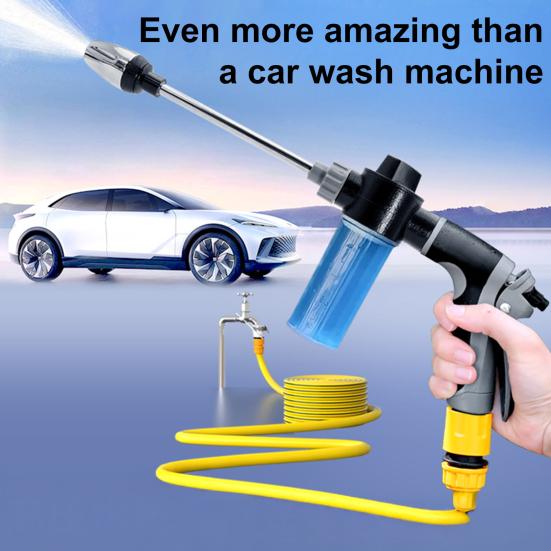 Pressure Washer with Foam Cannon Handheld High Pressure Sprayer Adjustable Power Washer with Extension Wand for Car Washing Household Cleaning чорний
Pressure Washer with Foam Cannon Handheld High Pressure Sprayer Adjustable Power Washer with Extension Wand for Car Washing Household Cleaning чорний