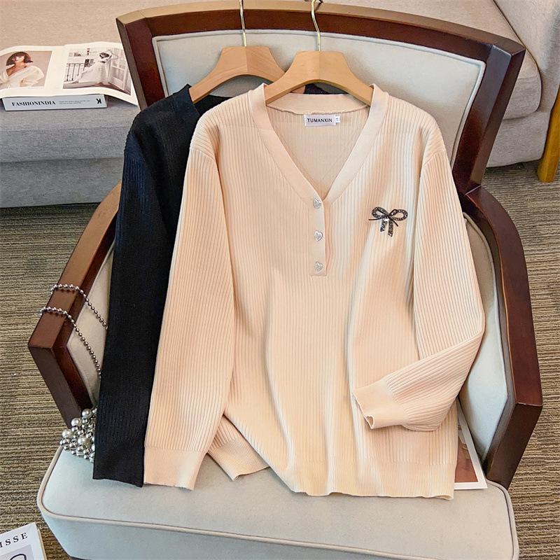 Plus Size Women s Loose Cardigan Sweater, Bust 150/160cm, Thick Knitwear (Model 350-8053) 7XL чорний
Plus Size Women s Loose Cardigan Sweater, Bust 150/160cm, Thick Knitwear (Model 350-8053) 7XL чорний