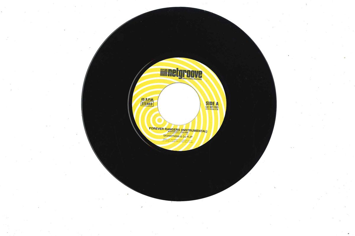 7inch Record SKINNYMAN & DJ FLIP - Forever Rangers NET7003 NETGROOVE Non Japan Dance & Electronica Used
7inch Record SKINNYMAN & DJ FLIP - Forever Rangers NET7003 NETGROOVE Non Japan Dance & Electronica Used
