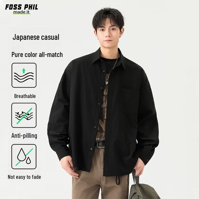 Foss Phil Men s Casual Long Sleeve Shirt XL
Foss Phil Men s Casual Long Sleeve Shirt XL