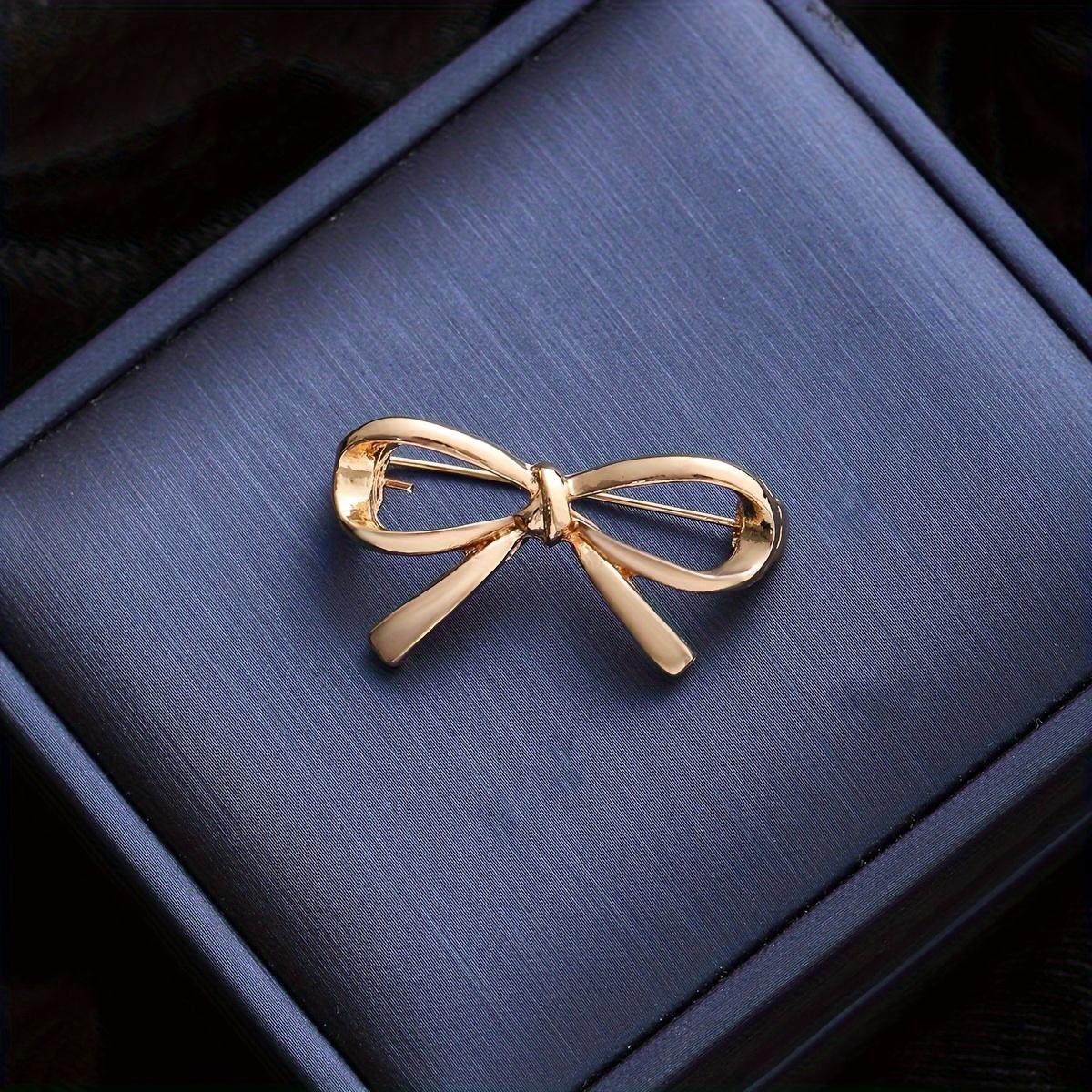 1PC Anti-light Brooch Simple Fashion Temperament Cardigan Sweater Bow Pin Collar Pin Versatile Corsage Jewelry золотий
1PC Anti-light Brooch Simple Fashion Temperament Cardigan Sweater Bow Pin Collar Pin Versatile Corsage Jewelry золотий