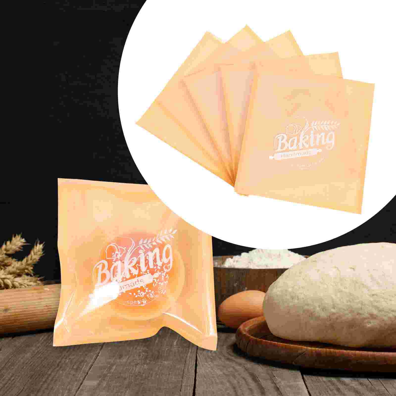 100 Pcs Yellow Kraft Paper Bag Food Bags Baking Wrapping Pouches Packaging Toast Donuts Storage Accessories
100 Pcs Yellow Kraft Paper Bag Food Bags Baking Wrapping Pouches Packaging Toast Donuts Storage Accessories
