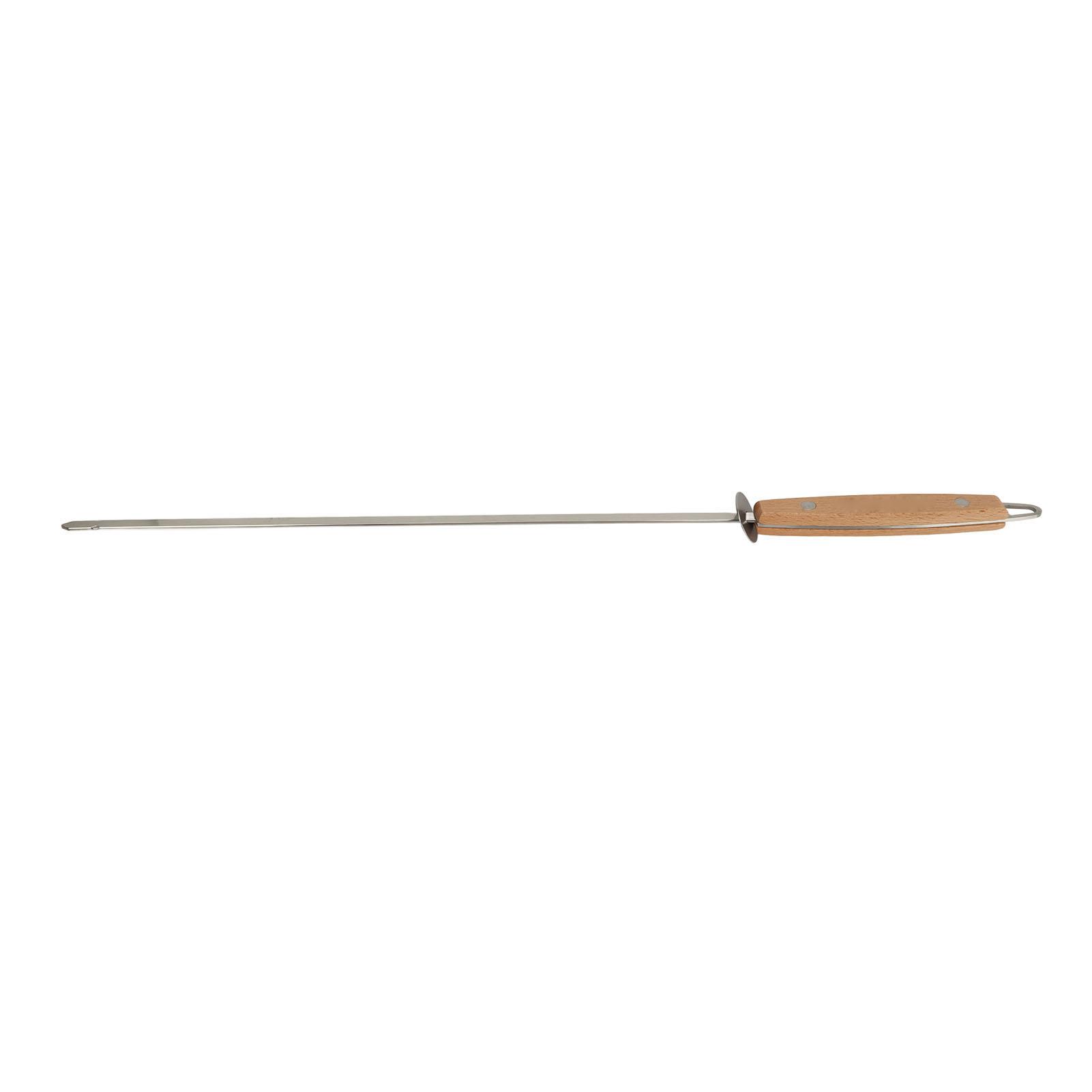 8Pcs Kabob Skewers Flat Metal BBQ Barbecue Skewer with Wood Handle for BBQ Camping Cookware Campfire Grill Cooking
8Pcs Kabob Skewers Flat Metal BBQ Barbecue Skewer with Wood Handle for BBQ Camping Cookware Campfire Grill Cooking