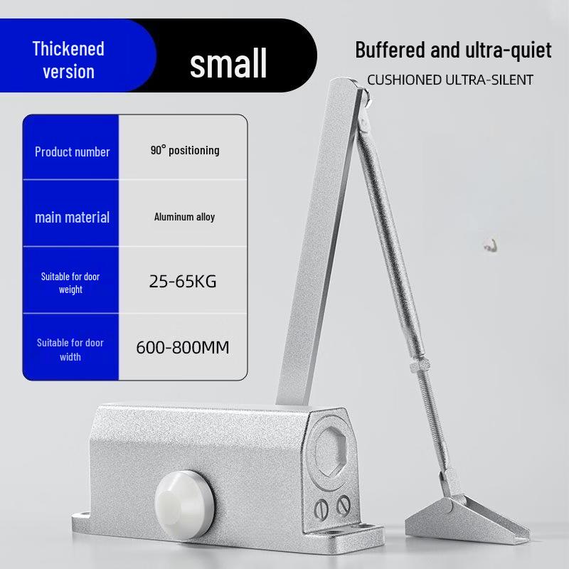 Small Thickened 90-Degree Positioning Automatic Fire Door Closer
Small Thickened 90-Degree Positioning Automatic Fire Door Closer