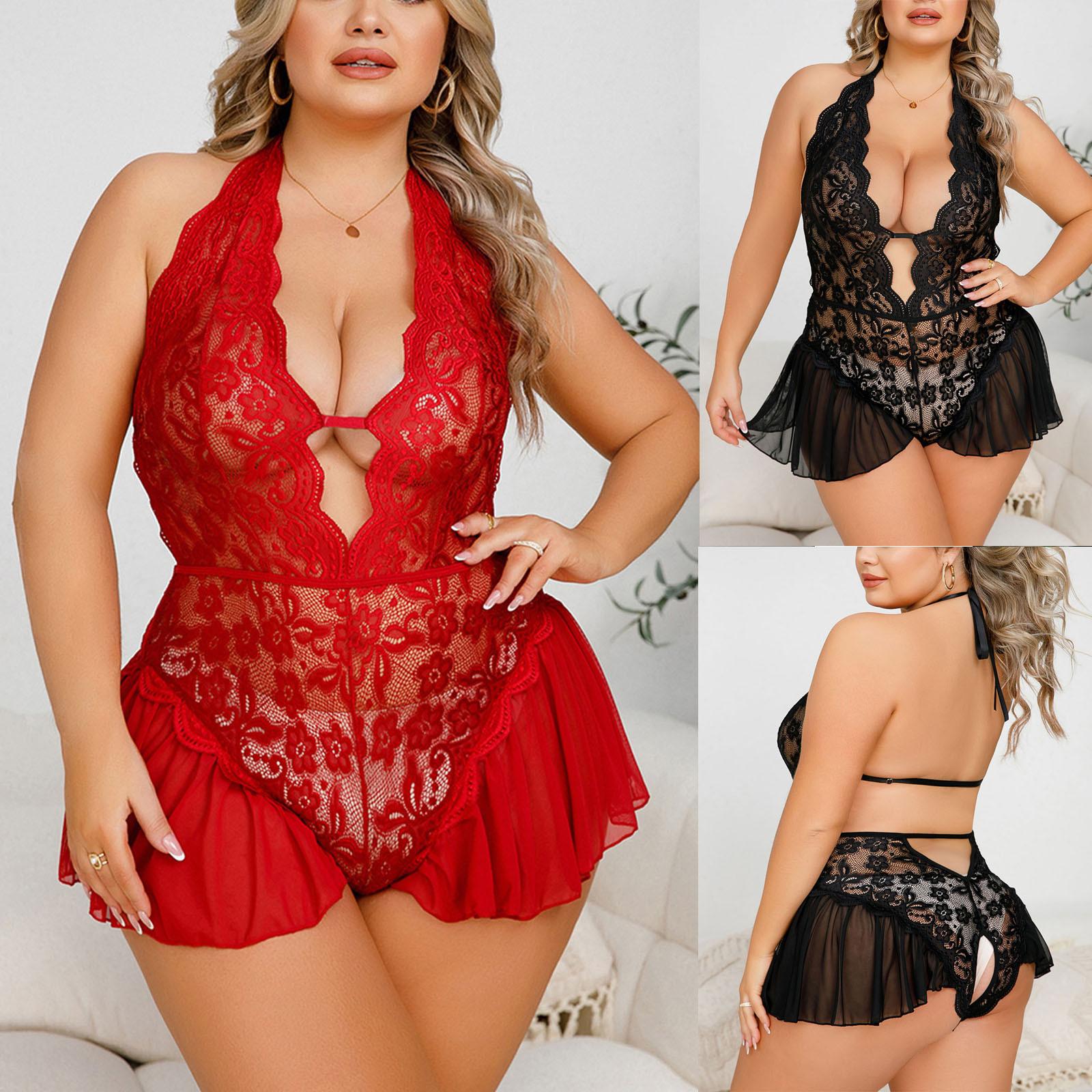 Сексуальные женщины Нижнее белье Кружево Сетка Полое Искушение Babydoll Нижнее белье Пижама Боди
Сексуальные женщины Нижнее белье Кружево Сетка Полое Искушение Babydoll Нижнее белье Пижама Боди