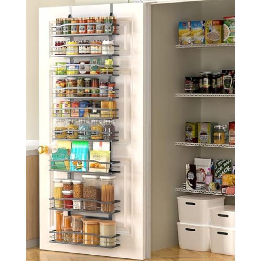 9-Tier Over The Door Pantry Organizer Pantry Organization and Storage Black Hanging Basket Wall Spice Rack Seasoning Shelves Ho United States
9-Tier Over The Door Pantry Organizer Pantry Organization and Storage Black Hanging Basket Wall Spice Rack Seasoning Shelves Ho United States