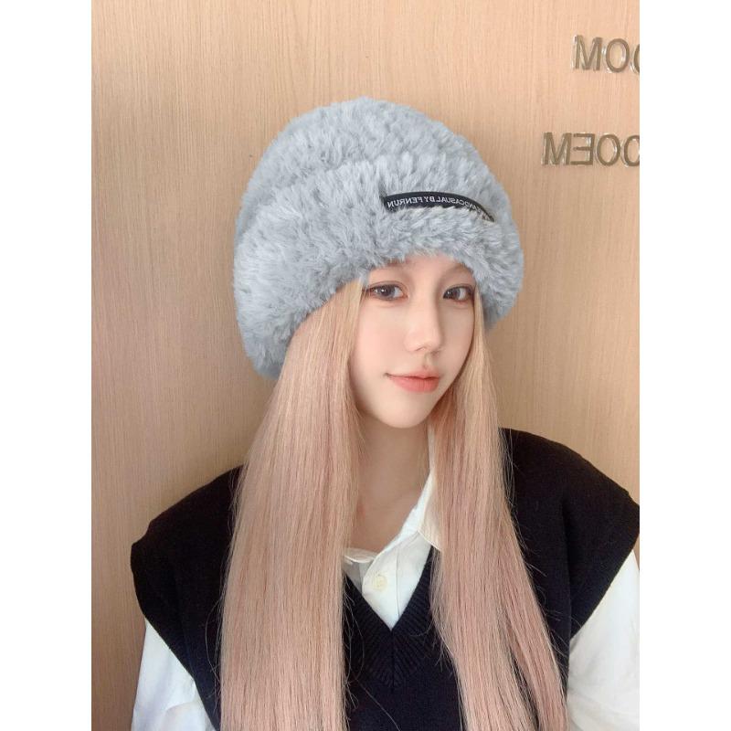Plush Hat Autumn and Winter Women s Style Baotou Big Brim Small Fisherman Hat Big Head Circumference Woolen Hat Handicraft One size
Plush Hat Autumn and Winter Women s Style Baotou Big Brim Small Fisherman Hat Big Head Circumference Woolen Hat Handicraft One size