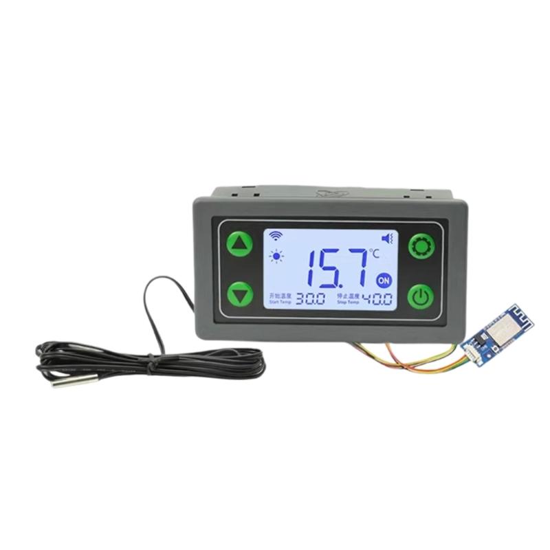 High Precise WiFi Temperature Controller With Remote Applications Control For Industrial And Laboratory Use 30A Relays Output
High Precise WiFi Temperature Controller With Remote Applications Control For Industrial And Laboratory Use 30A Relays Output