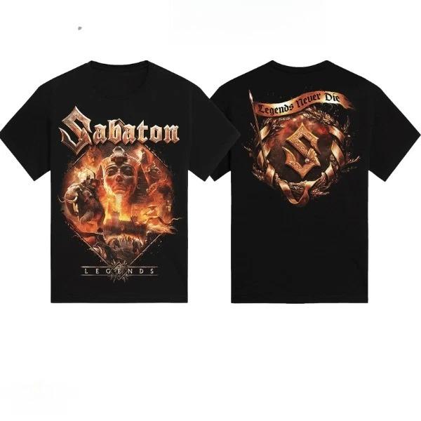 The Sabaton Legend Will Always Be Remembered Embroidered Tshirt Metal Band Tshirt Suitable Both Unisex and Women Unisexs Tshirt S
The Sabaton Legend Will Always Be Remembered Embroidered Tshirt Metal Band Tshirt Suitable Both Unisex and Women Unisexs Tshirt S