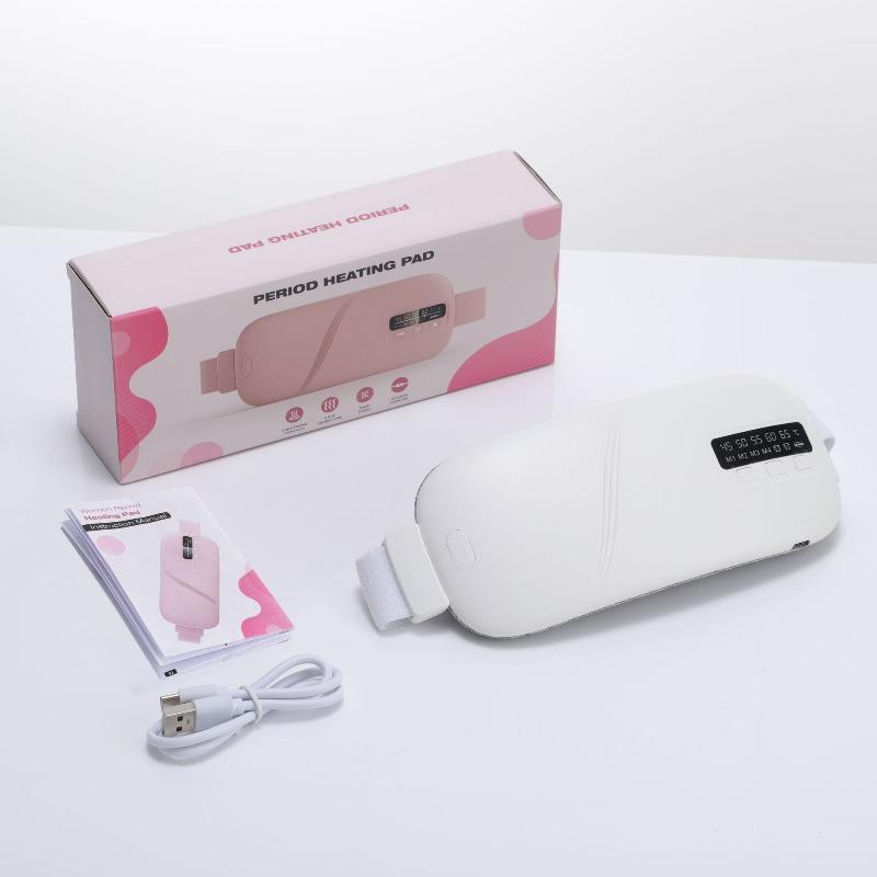 Rechargeable Menstrual Heating Pads Belt for Women Hot Compress Period Relief Heated Waist Massager Gift for Female Comfort білий
Rechargeable Menstrual Heating Pads Belt for Women Hot Compress Period Relief Heated Waist Massager Gift for Female Comfort білий