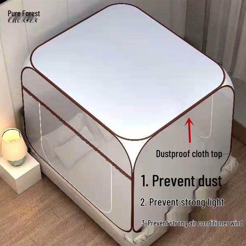 Chunsen Zippered Mongolian Yurt Mosquito Net Tent 1.2m W x 2m L x 1.45m H
Chunsen Zippered Mongolian Yurt Mosquito Net Tent 1.2m W x 2m L x 1.45m H