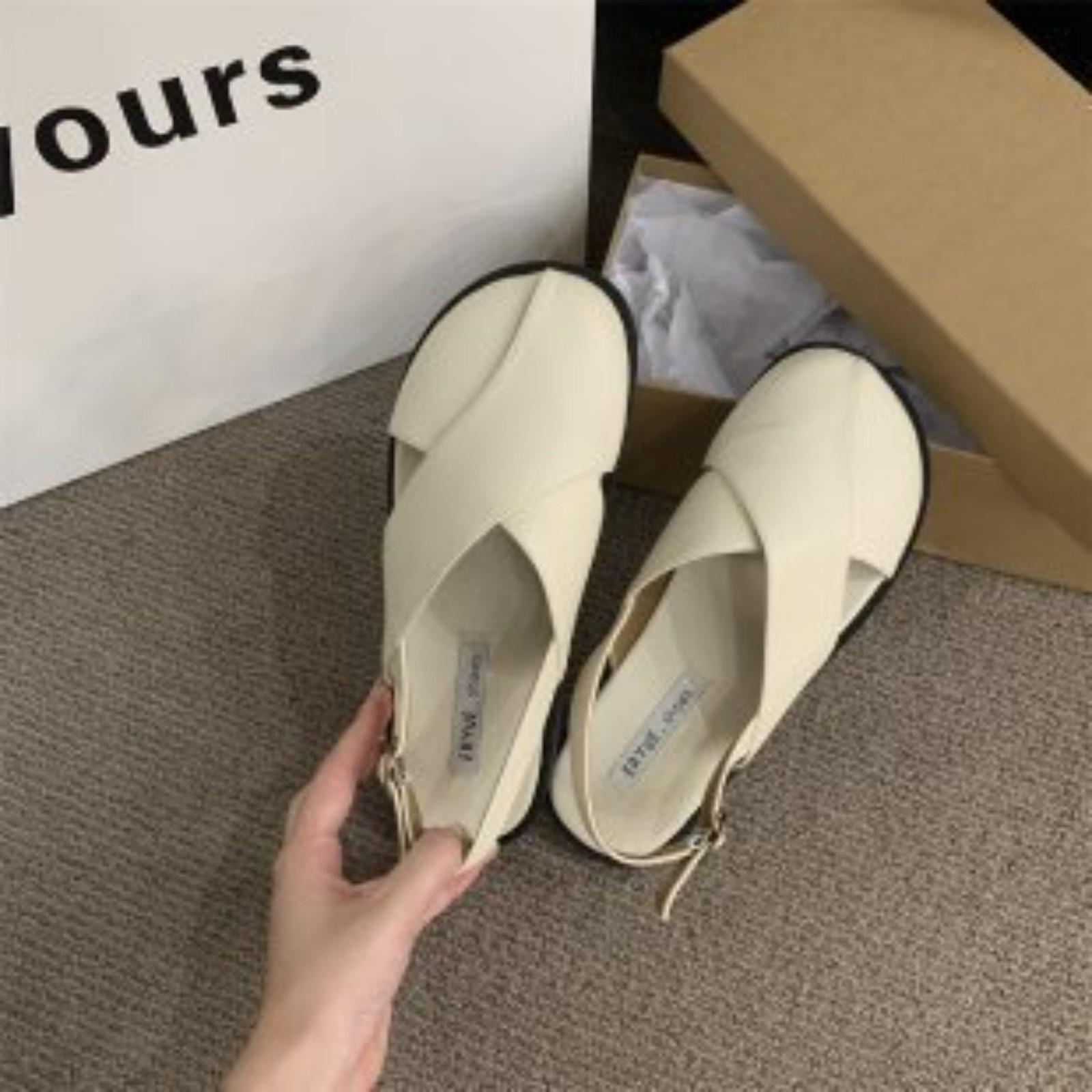 Баотоу Трехцветные сандалии Модный тренд Универсальная женская обувь 38 бежевый
Баотоу Трехцветные сандалии Модный тренд Универсальная женская обувь 38 бежевый