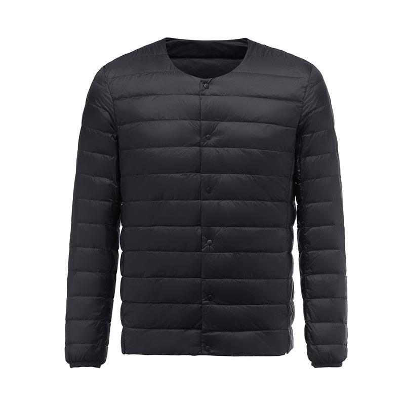 Men s Collarless Lightweight Down Jacket - Warm White Duck Down, Large Size, Round Neck, Trendy Fashion. XL чорний
Men s Collarless Lightweight Down Jacket - Warm White Duck Down, Large Size, Round Neck, Trendy Fashion. XL чорний