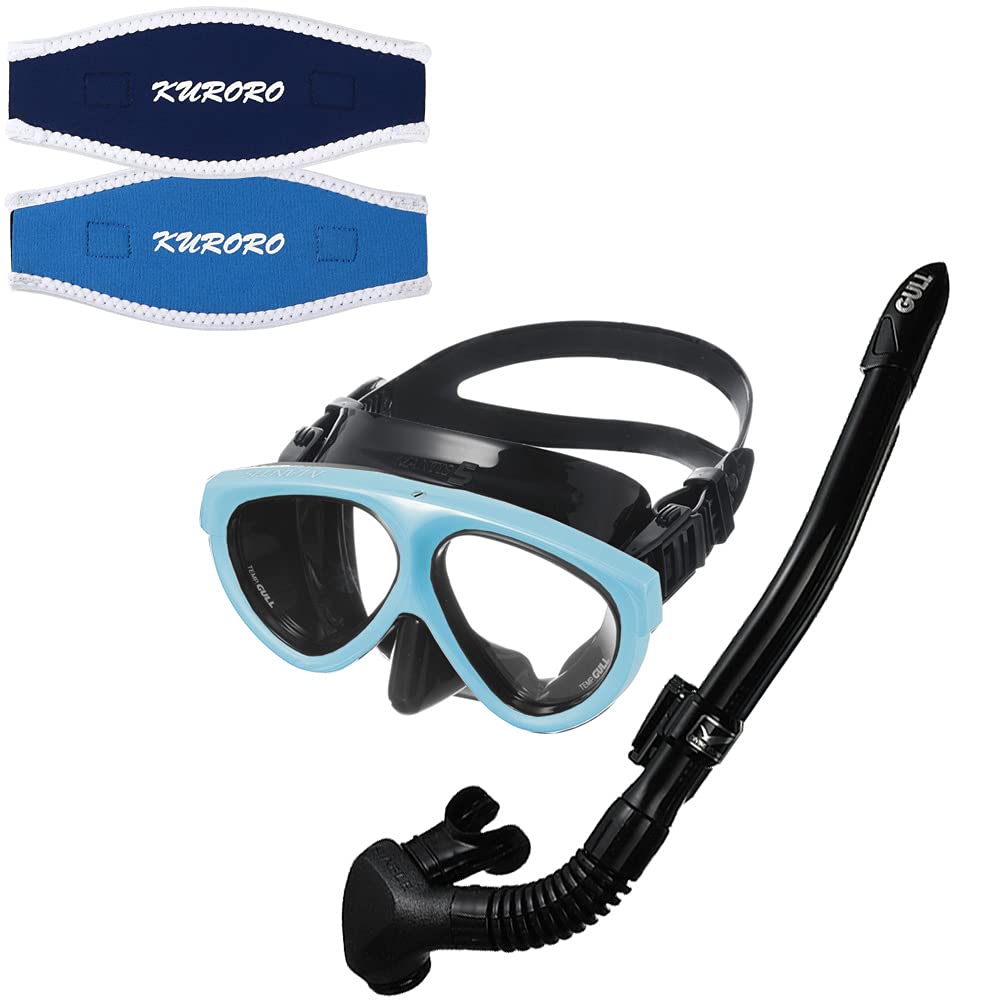 Маска GULL Mantis 5 Black Silicone Caribbean Blue x Трубка Leila Stable Silicone Black x Чехол для ремешка маски KURORO x Sky (Navy Aqua)
Маска GULL Mantis 5 Black Silicone Caribbean Blue x Трубка Leila Stable Silicone Black x Чехол для ремешка маски KURORO x Sky (Navy Aqua)