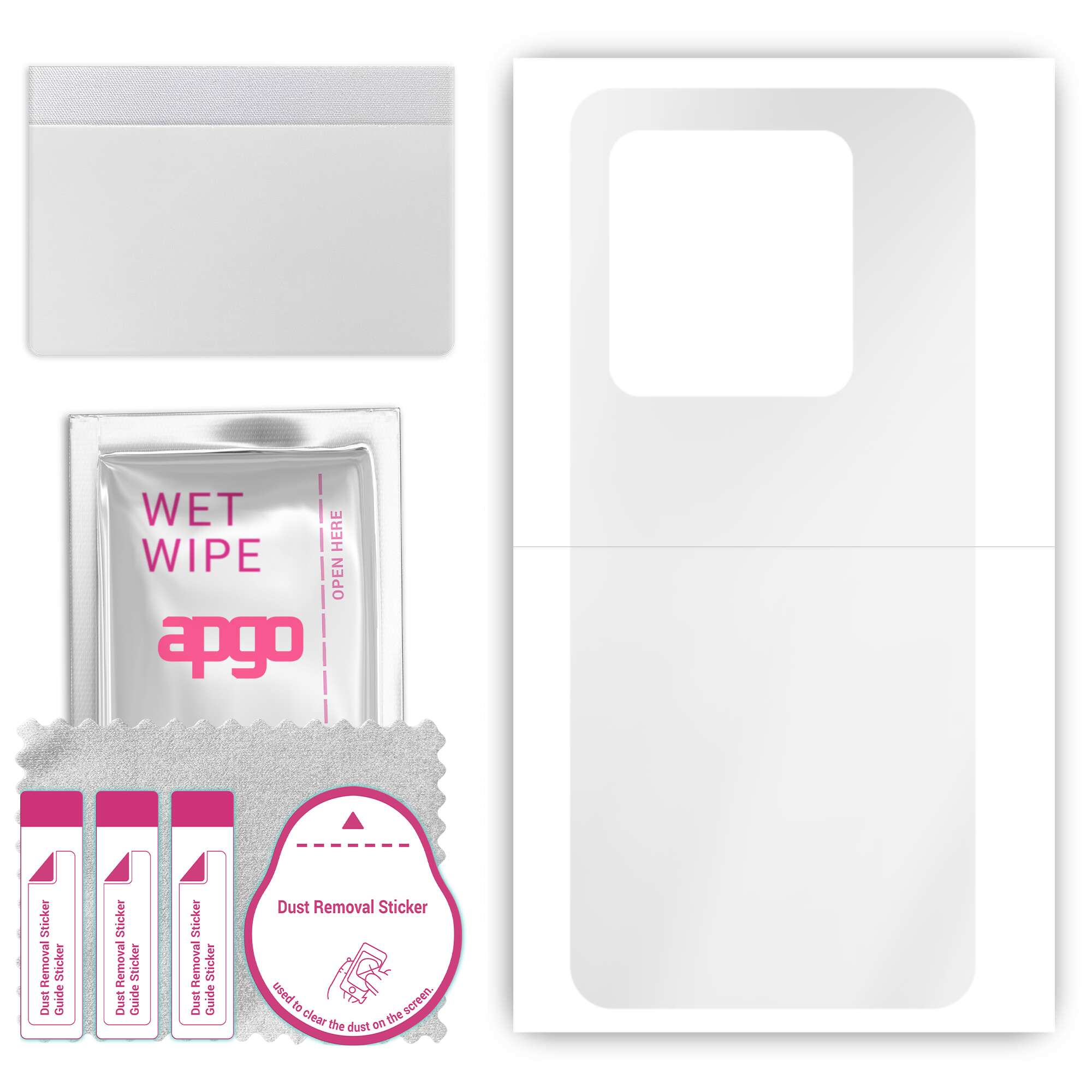 apgo Ultra Clear Protective Skin Sticker for the back compatible with Infinix Note 30 Pro, Wrap Film, Hydrogel Film, Flexible, Soft TPU with positioni
apgo Ultra Clear Protective Skin Sticker for the back compatible with Infinix Note 30 Pro, Wrap Film, Hydrogel Film, Flexible, Soft TPU with positioni